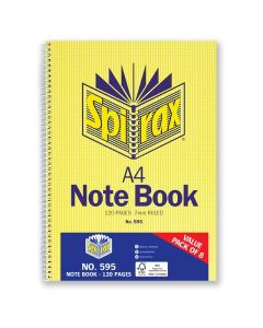 SPIRAX 595 NOTEBOOK PACK 8