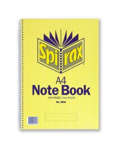 SPIRAX 595A NOTEBOOK A4 240 PAGE S/O