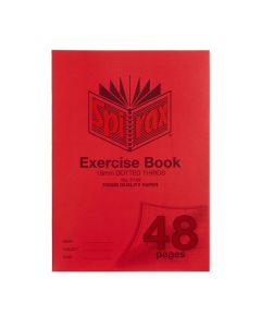 SPIRAX P104 EXERCISE BOOK A4 18MM DT 48PAGE