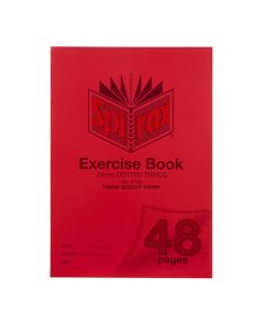SPIRAX P105 EXERCISE BOOK A4 24MM DT 48PAGE