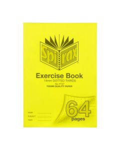 SPIRAX P107 EXERCISE BOOK A4 14MM DT 64PAGE