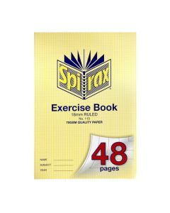 SPIRAX 113 EXERCISE BOOK A4 48 PAGE 18MM