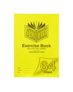 SPIRAX P115 EXERCISE BOOK A4 9MM DT 64PAGE