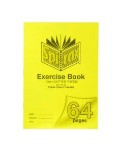 SPIRAX P116 EXERCISE BOOK A4 18MM DT 64PAGE