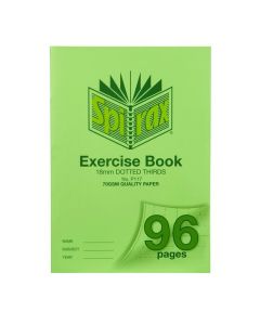 SPIRAX P117 EXERCISE BOOK A4 18MM DT 96PAGE