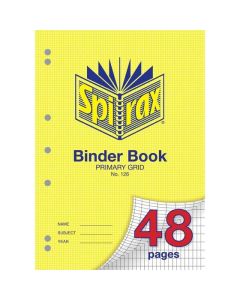 SPIRAX 126 BINDER BOOK A4 48 PAGE PRIMARY GRID