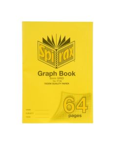 SPIRAX P136 GRID BOOK A4 8MM 64PAGE