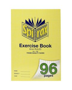 SPIRAX PP GRAPH BOOK A4 96PAGE 10MM