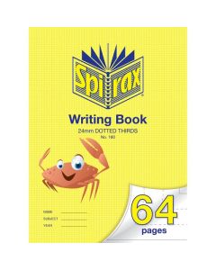 SPIRAX 160 WRITING BOOK 64 PAGE 335X240MM 24MM DOTTED