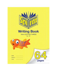 SPIRAX 161 WRITING BOOK 64 PAGE 335X240MM 18MM DOTTED