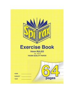 SPIRAX P212 EXERCISE BOOK A4 14MM 64PAGE