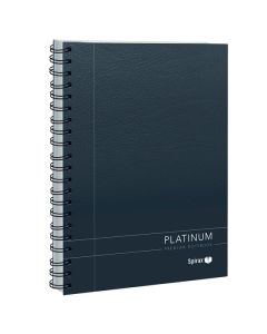 SPIRAX 401 PLATINUM NOTEBOOK A5 200 PAGE BLACK