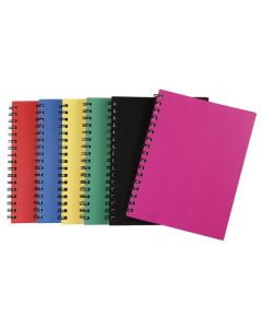 SPIRAX 511 HARD COVER BOOK 225X175MM 200 PAGE ASSORTED