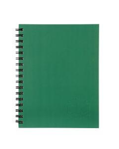 SPIRAX 511 HARD COVER BOOK 225X175MM 200 PAGE GREEN