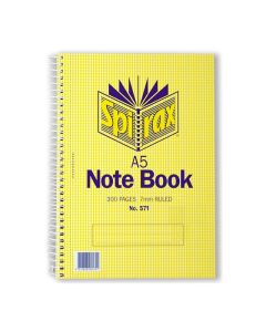 SPIRAX 571 NOTEBOOK A5 300 PAGE S/O