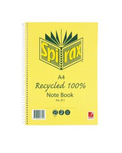 SPIRAX 811 RECYCLED NOTEBOOK A4 240 PAGE
