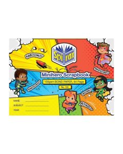SPIRAX 151 SCRAPBOOK MINI 64PAGE 100GSM