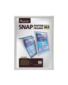 QUARTET  DISPLAY BOARD SNAP FRAME A2 25MM