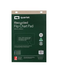 QUARTET  FLIPCHART PAD 50 SHEETS RECYCLED