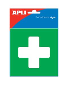 APLI SELF ADHESIVE SIGNS FIRST AID PACK1