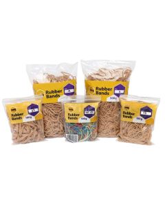 MBG RUBBER BANDS NO. 32 100GM ZIP LOCK