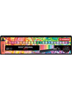 STABILO BOSS HIGHLIGHTER ARTY DESKSET 23 PIECES