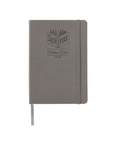 SPIRAX PLATINUM A5 LINEN-LOOK JOURNAL STORM