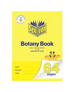 SPIRAX BOTANY BOOK A4 64PG 18MM