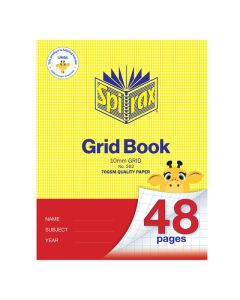 SPIRAX GRID BOOK 225X175MM 48PG 10MM