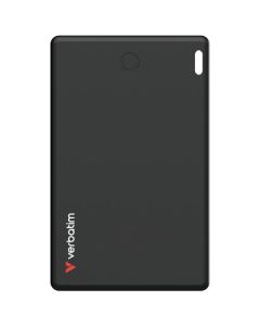 VERBATIM MY FINDER CARD BLUETOOTH TRACKER 1 PACK BLACK