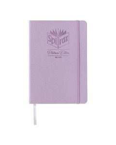 SPIRAX PLATINUM A5 LINEN-LOOK JOURNAL IRIS