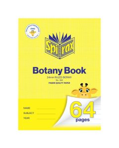 SPIRAX BOTANY BOOK A4 64PG 14MM