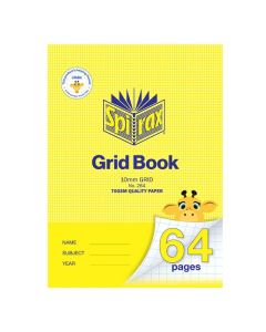 SPIRAX GRID BOOK 250X175MM 64PG 10MM
