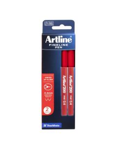ARTLINE 220 FINELINER RED