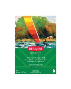 DERWENT ACADEMY OIL PAD A4 PORTRAIT 15 SHEET