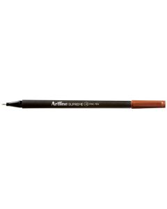 ARTLINE SUPREME FINELINER PEN 0.4MM BROWN