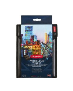 DERWENT PROCOLOUR PENCIL WALLET PK18
