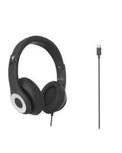 VERBATIM AUDIO HEADPHONES CLASSIC USB-C BLK