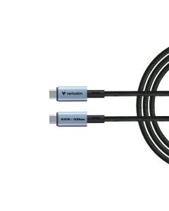 VERBATIM USB-C TO USB-C CABLE 240W 40GBPS 120CM