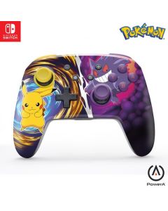 POWERA ENHANCED WIRELESS CONTROLLER PIKA VS GENGAR FOR NINTENDO SWITCH