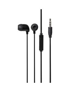 KENSINGTON IN-EAR HEADPHONES WITH MICROPHONE BLACK