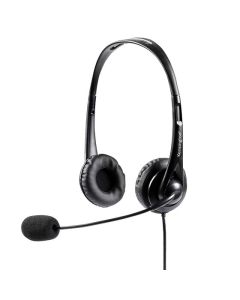 KENSINGTON STEREO USB HEADPHONES MIC AND BLACK