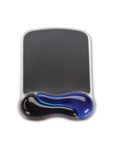 KENSINGTON GEL SERIES MOUSE PAD- BLUE/BLACK
