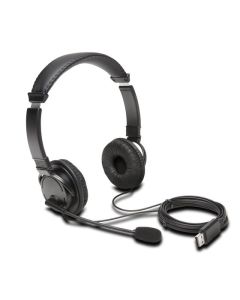 KENSINGTON USB-A HEADPHONES WITH MIC