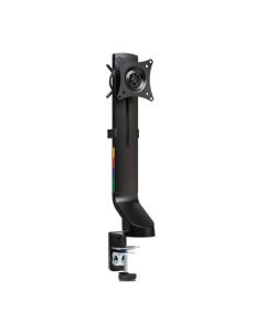 KENSINGTON SPACE SAVING SINGLE MONITOR ARM BLACK