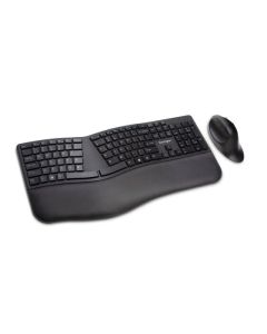 KENSINGTON DUAL WIRELESS ERGO DESKTOP SET BLACK