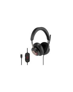 KENSINGTON H2000 USB-C OVER EAR WIRED HEADSET BLACK