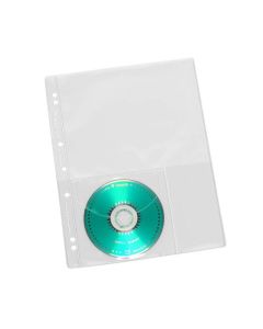 CUMBERLAND SHEET PROTECTORS 200 MICRON A4 CLEAR