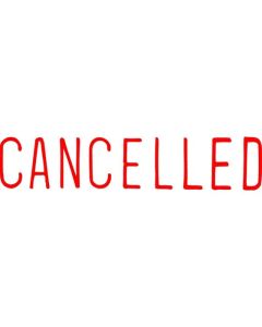 XSTAMPER CX-BN 1119 CANCELLED RED