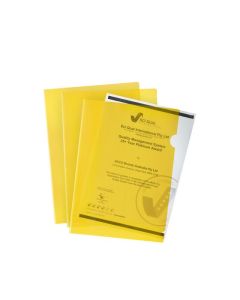 MARBIG LETTER FILE A4 ULTRA FILE YELLOW PACK10